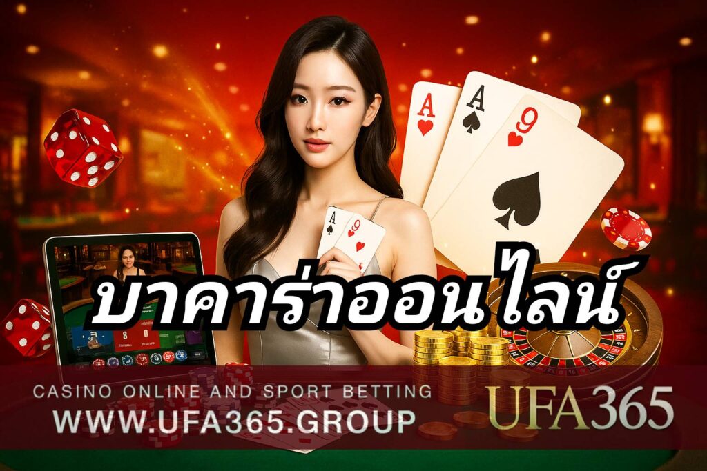 บาคาร่าออนไลน์ เล่นสดแบบเรียลไทม์ กับดีลเลอร์สาวสวย 24 ชั่วโมง